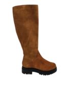 Cizme dama Vero Moda 40, piele intoarsa, maro