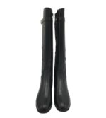 Cizme dama About You 38, imitatie de piele, negru - imagine 3