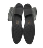 Cizme dama About You 38, imitatie de piele, negru - imagine 5