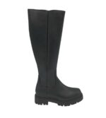 Cizme dama About You 41, imitatie de piele, negru