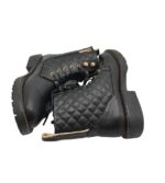 Ghete dama About You 39,  imitatie de piele, negru - imagine 4