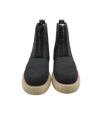 Ghete dama Toms 38, material textil, negru - imagine 3