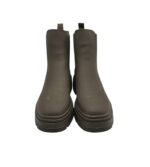 Ghete dama About You 41, imitatie de piele, bej - imagine 3