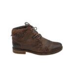 Ghete barbati Bugatti 43, piele, maro