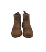 Ghete copii Ugg 33, piele, maro - imagine 3