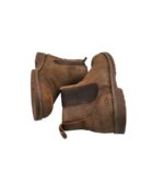 Ghete copii Ugg 33, piele, maro - imagine 4