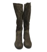 Cizme dama Anna Field 42, piele, piele intoarsa, bej - imagine 3