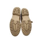 Ghete dama Harbour 38, piele intoarsa, material textil, bej - imagine 5