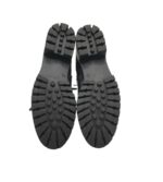 Ghete dama 38  imitație de piele, material textil, negru - imagine 5