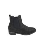 Botine dama Mark Adam 40, material textil, negru
