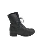 Ghete dama  39, piele, negru
