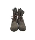 Ghete dama Graceland 36, material textil, gri, imblanite - imagine 3