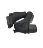 Botine Only 40, imitație de piele, material textil, negru - imagine 4