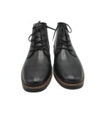 Ghete barbati Rieker 44, imitație de piele, piele, negru - imagine 3