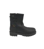 Ghete barbati Camel Active 41, piele, negru, imblanite