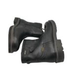 Ghete barbati Camel Active 41, piele, negru, imblanite - imagine 4