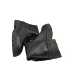 Cizme dama Tamaris 38,  piele, material textil, negru - imagine 3