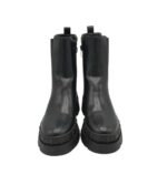 Ghete dama About You 38,  imitatie de piele, material textil, negru - imagine 3