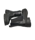 Ghete dama About You 38,  imitatie de piele, material textil, negru - imagine 4