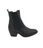 Botine dama About You  41, imitatie de piele, negru