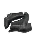 Botine dama About You  41, imitatie de piele, negru - imagine 4