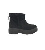 Ghete dama About You 40,  material textil, negru, imblanite