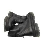 Ghete  dama Inuovo 41, piele, negru - imagine 4