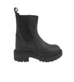 Ghete  dama Inuovo 40, piele, negru