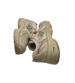 Adidasi dama 37, imitatie de piele, material textil, bej - imagine 4