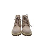 Ghete copii Timberland 28, piele, bej - imagine 3