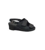 Sandale dama Ara 36, piele, negru