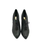 Pantofi dama Zara 38, piele, negru - imagine 3