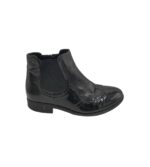 Botine dama Graceland 40, imitatie de piele, negru