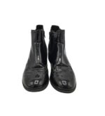 Botine dama Graceland 40, imitatie de piele, negru - imagine 3