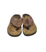 Saboti barbati Frank Walker 42, piele, material textil,  maro - imagine 3