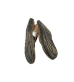 Saboti barbati Frank Walker 42, piele, material textil,  maro - imagine 4