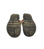 Saboti barbati Frank Walker 42, piele, material textil,  maro - imagine 5