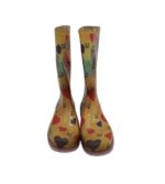 Cizme de cauciuc copii 31, alte material, multicolor - imagine 3