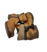 Botine dama Rieker 40, imitatie de piele, maro, imblanite - imagine 4