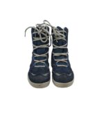 Cizme copii Trollkids 27, piele intoarsa, material textil, bleumarin, imblanite - imagine 3