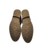 Botine dama Sunsun 39, material textil, visiniu - imagine 5