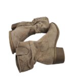 Cizme dama Graceland  36, material textil, bej - imagine 4