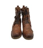Ghete barbati Mustang 42, imitatie de piele, maro, captusite - imagine 3