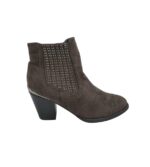Botine dama Claudia Ghizzani 42, material textil, gri