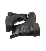 Ghete dama Bullboxer 41,  piele , negru - imagine 4