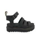 Sandale dama Dr. Martens , piele, negru