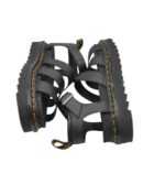 Sandale dama Dr. Martens , piele, negru - imagine 4