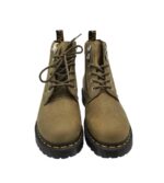 Ghete barbati  Dr. Martens 42 , piele, kaki - imagine 3