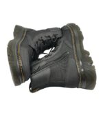 Ghete barbati  Dr. Martens 46 , piele, material textil, negru - imagine 4