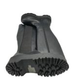 Cizme dama Boohoo,  imitatie de piele, material textil, negru - imagine 4